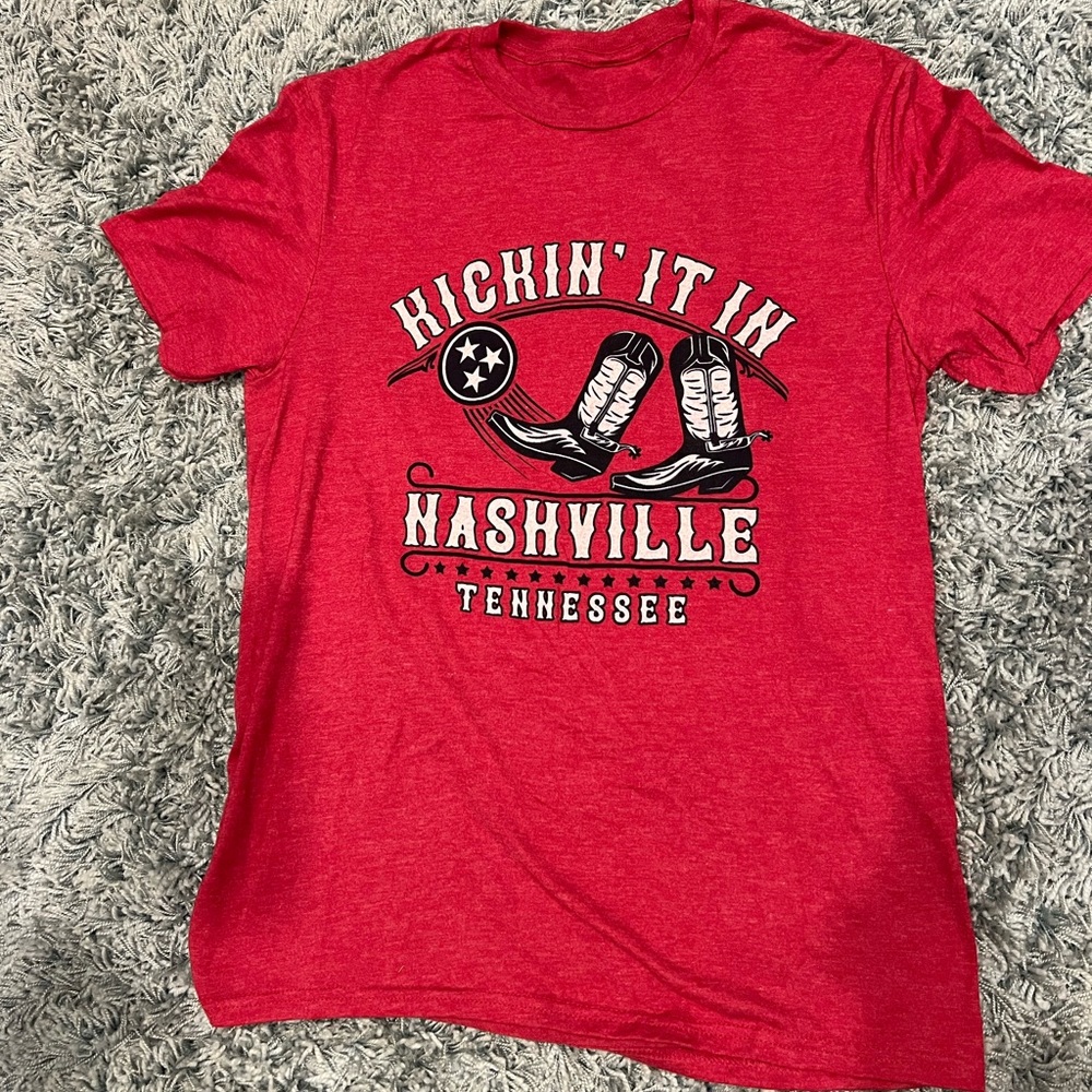 Nashville, Tennessee Red T-Shirt
